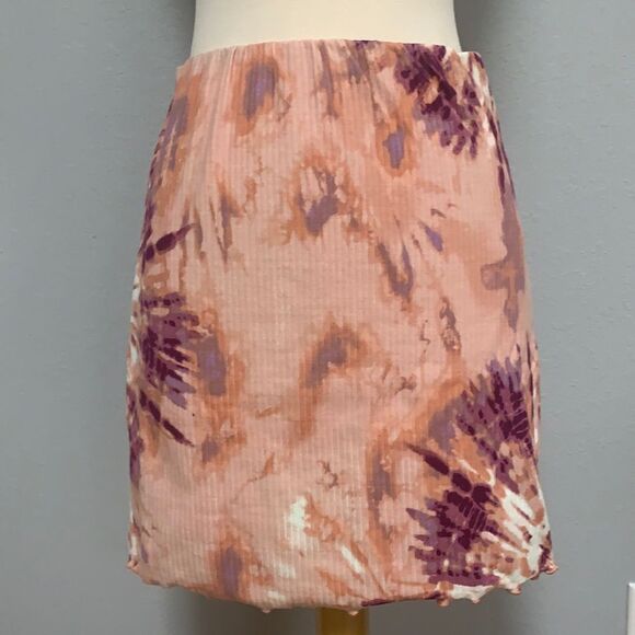 Live To Be Spoiled Dresses & Skirts - Peach Tie Dye‎ Skirt XS S M L XL New